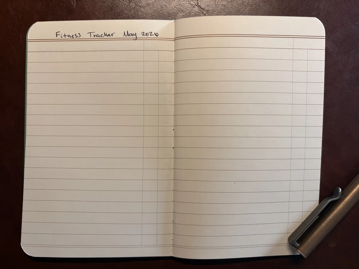 Simple fitness tracker