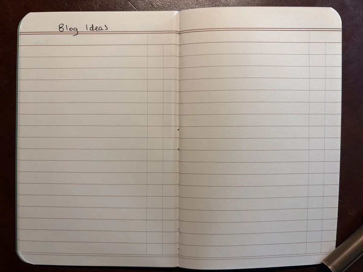 Monthly Blog Ideas List