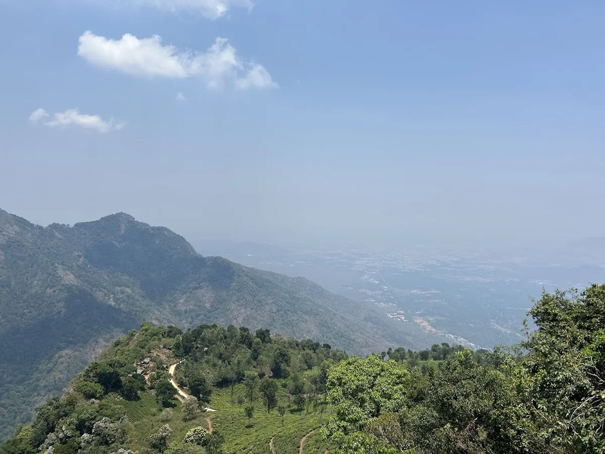 View from the Dolphin Nose viewpoint
