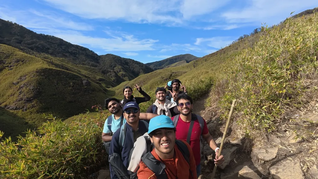 Along the trek route, somewhere in the valley