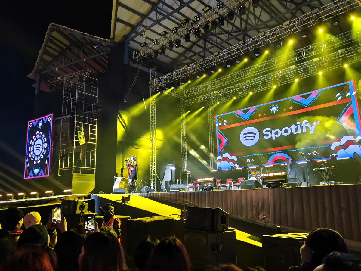 Spotify stage at Hornbill