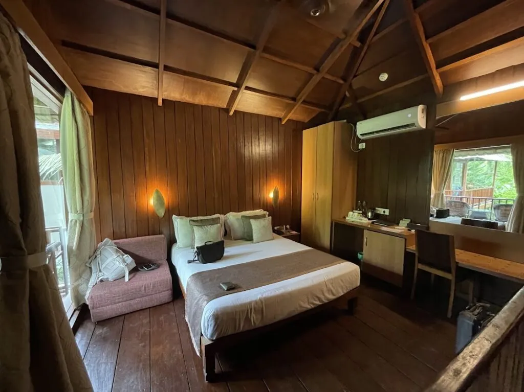 Cottage with hammock