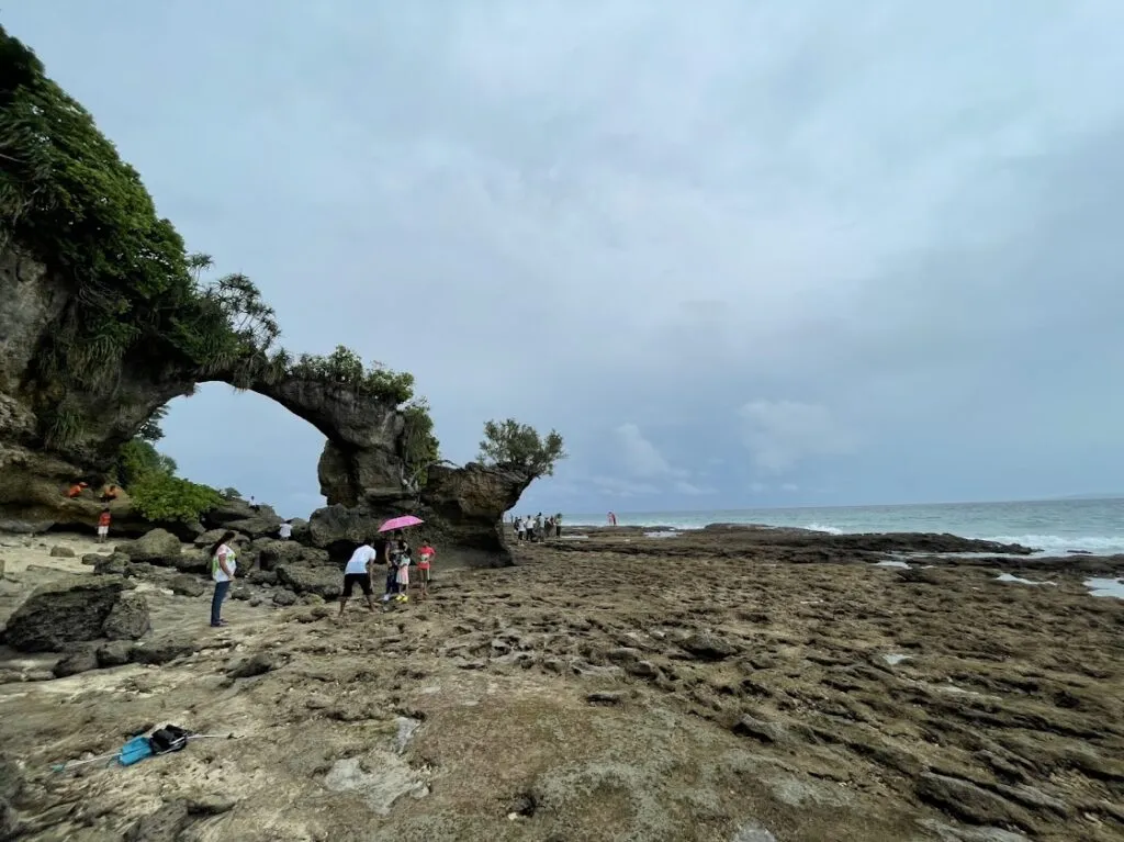 The famed Natural Bridge at Neil Island