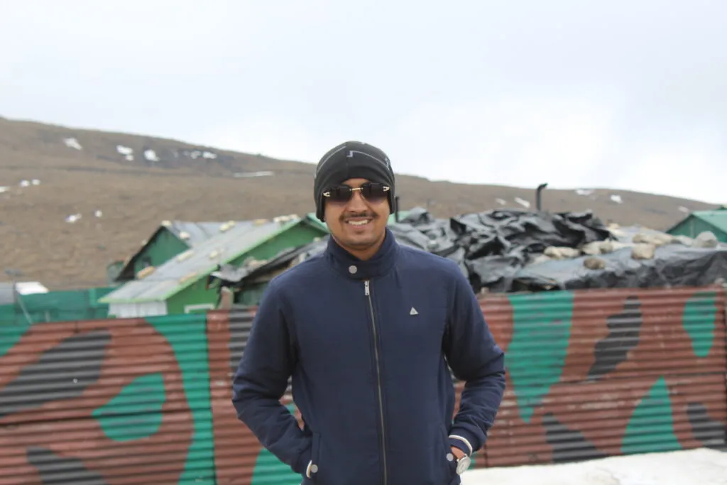 Near the Indo-China border