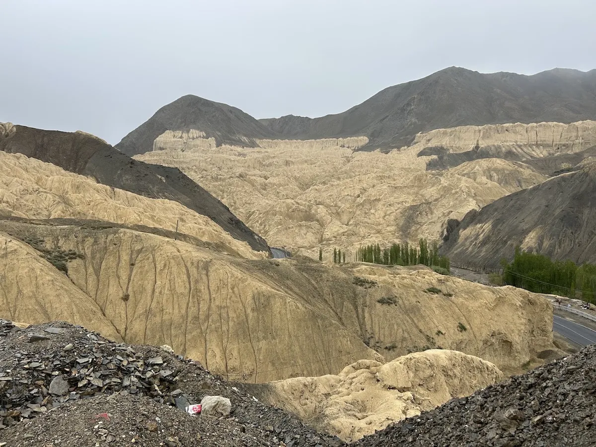 The badlands