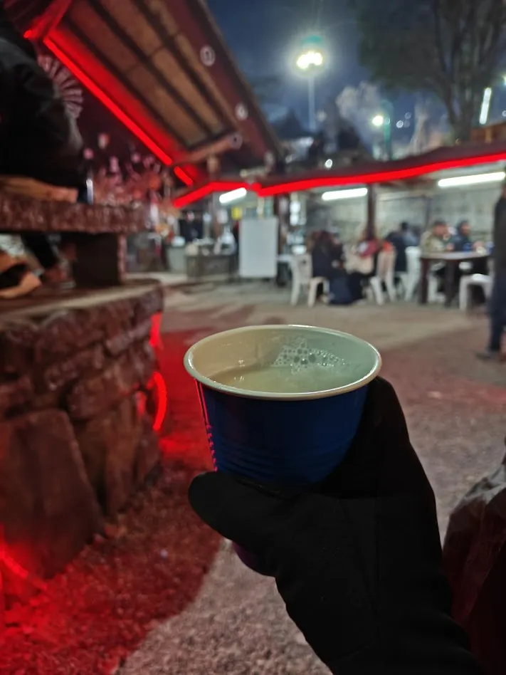 A rice beer from the Ao Naga camp