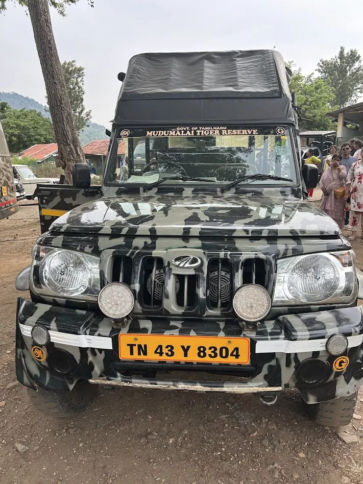 The jeep that ferried us