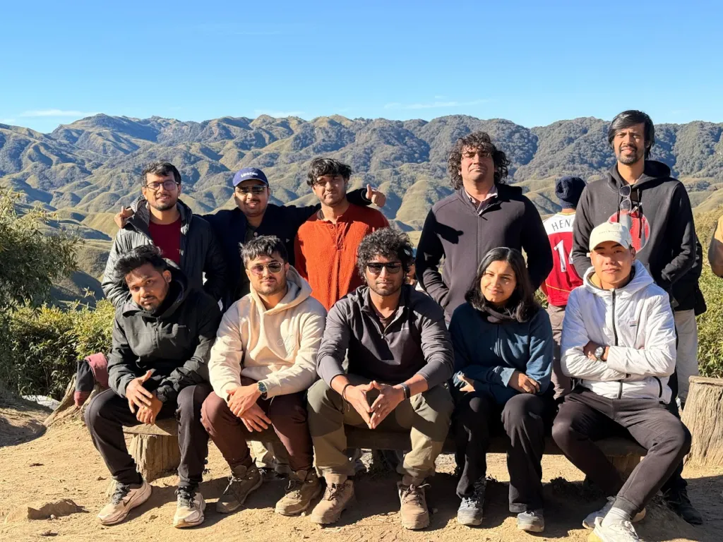 Signing off from Dzukou Base Camp