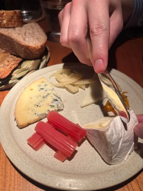 cove cheese course