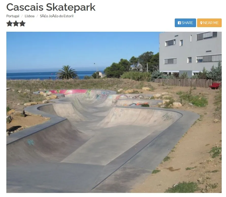 Cool looking Skatepark