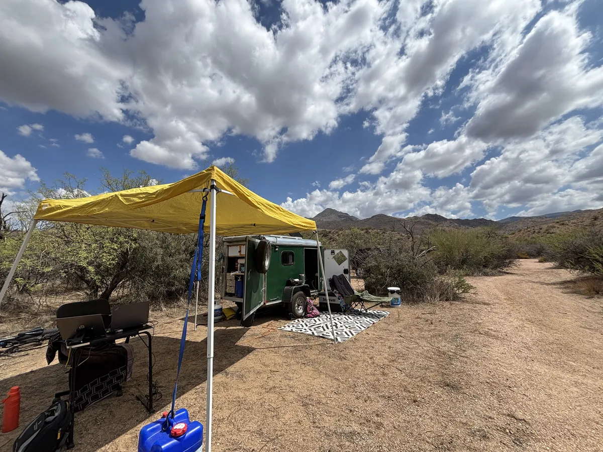 My little Camper and Office