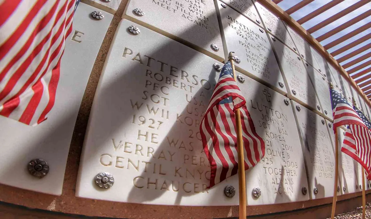my dad at national memorial