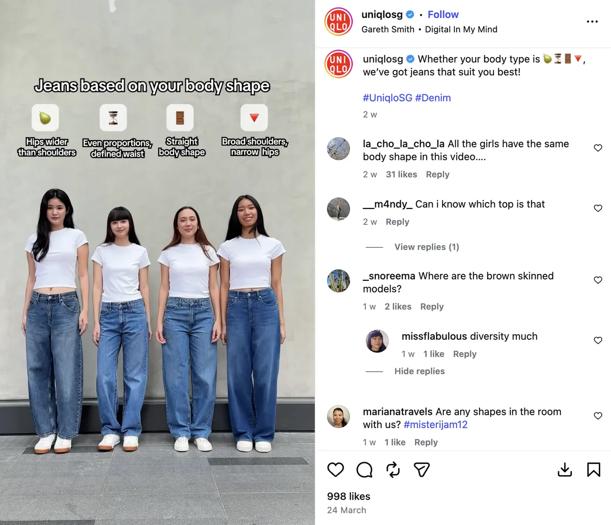 uniqlo singapore body types jeans