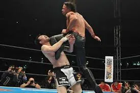 Nakamura giving Sakuraba a Boma Ye 04.01.2013