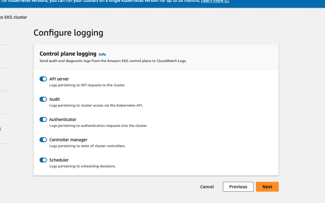config-cluster-logging