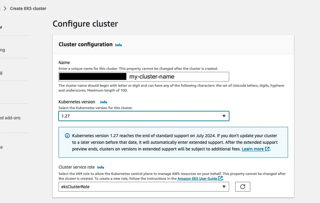 configure-cluster