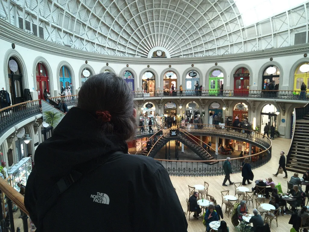 Jess at Leeds Corn Exchange
