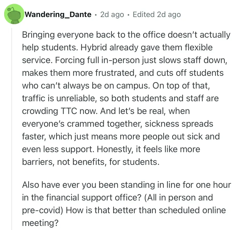 Screenshot of Reddit comment thread