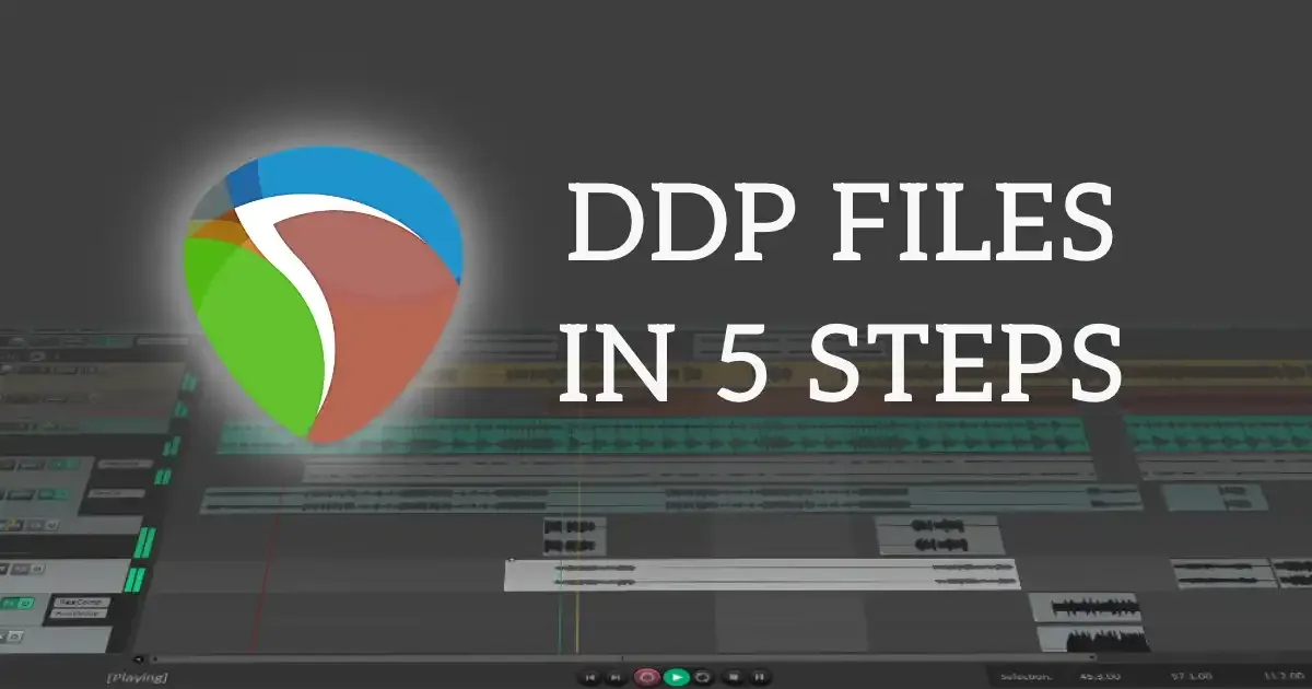 Ddp File How to Make DDP Files for Free in FIVE Easy Steps | James Zhan in real ...