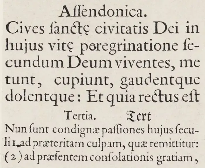old printed text