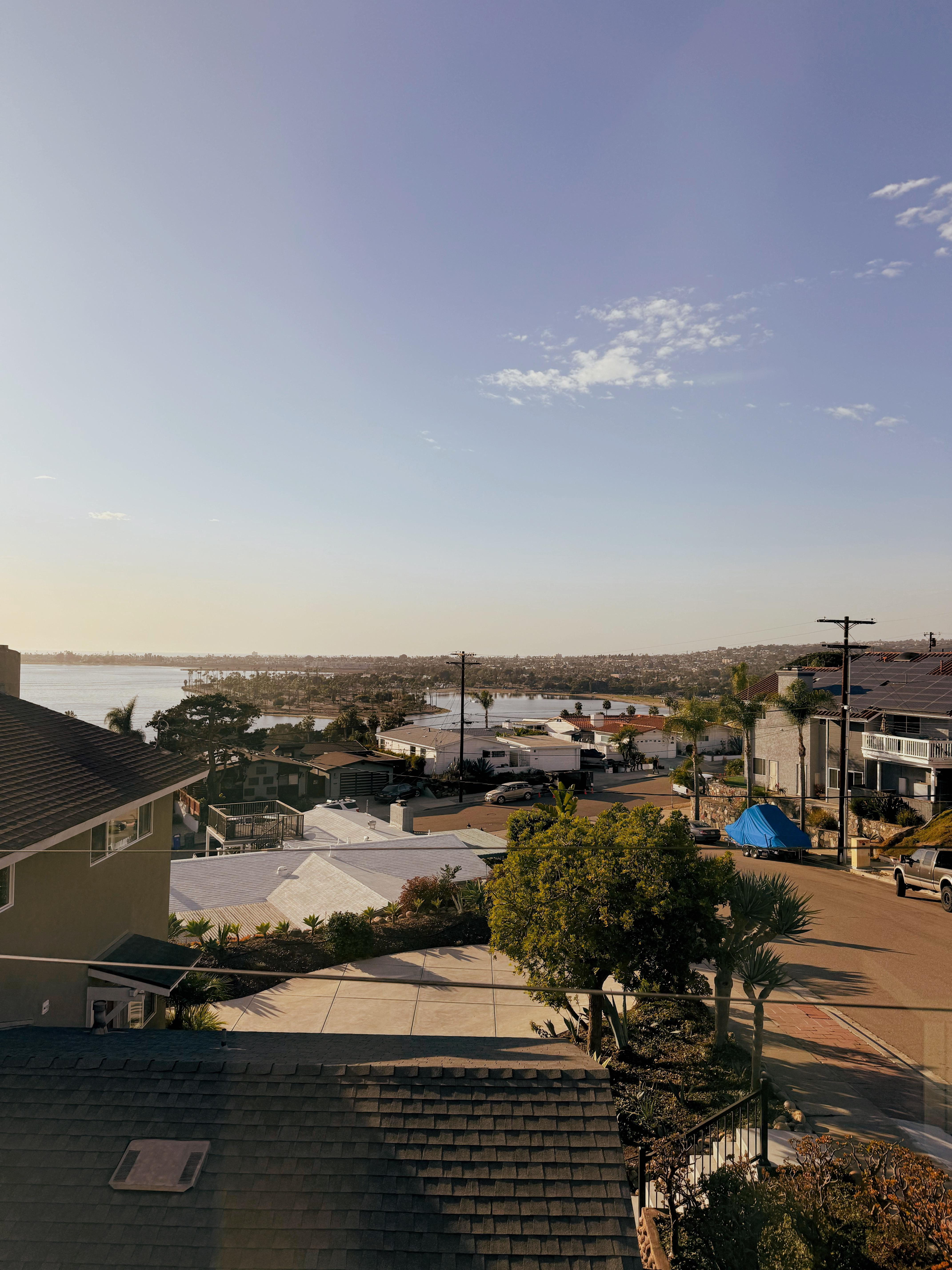 View of Mission Bay in San Diego