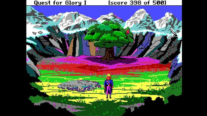 Quest for Glory EGA graphics screenshot