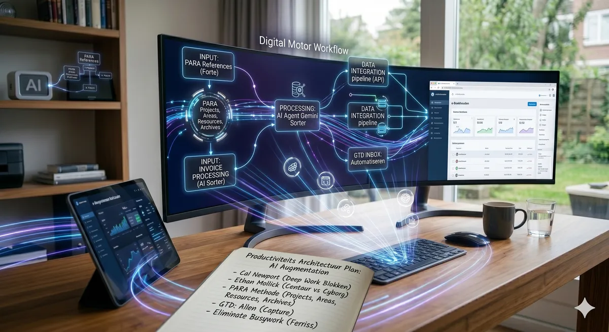 Slimme technologie en AI: Digitale Motor Workflow