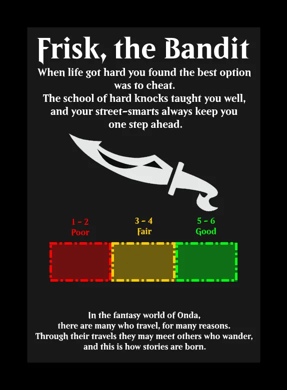 WPG Frisk the Bandit