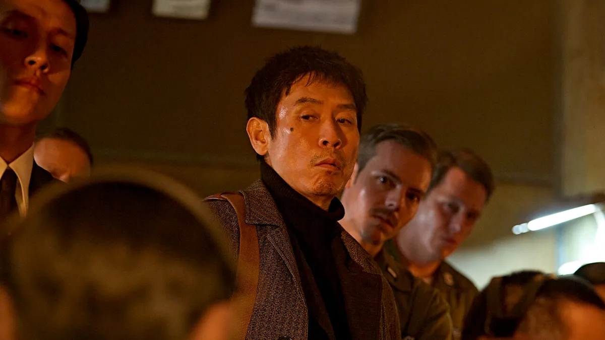 Four characters stare at the camera in annoyance and contempt, looking at you, disappointed