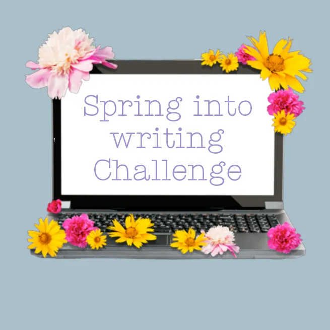 spring into writing header