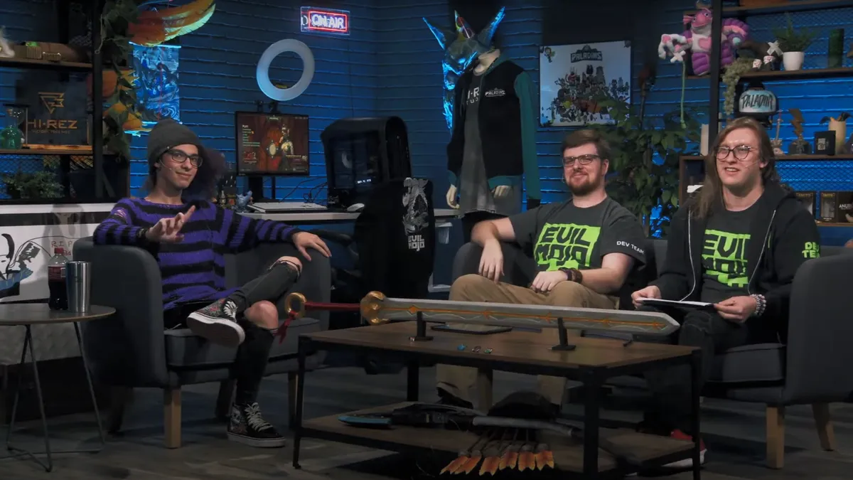 A screenshot from the Anniversary Update Show, the one time I was in-studio with some of the team