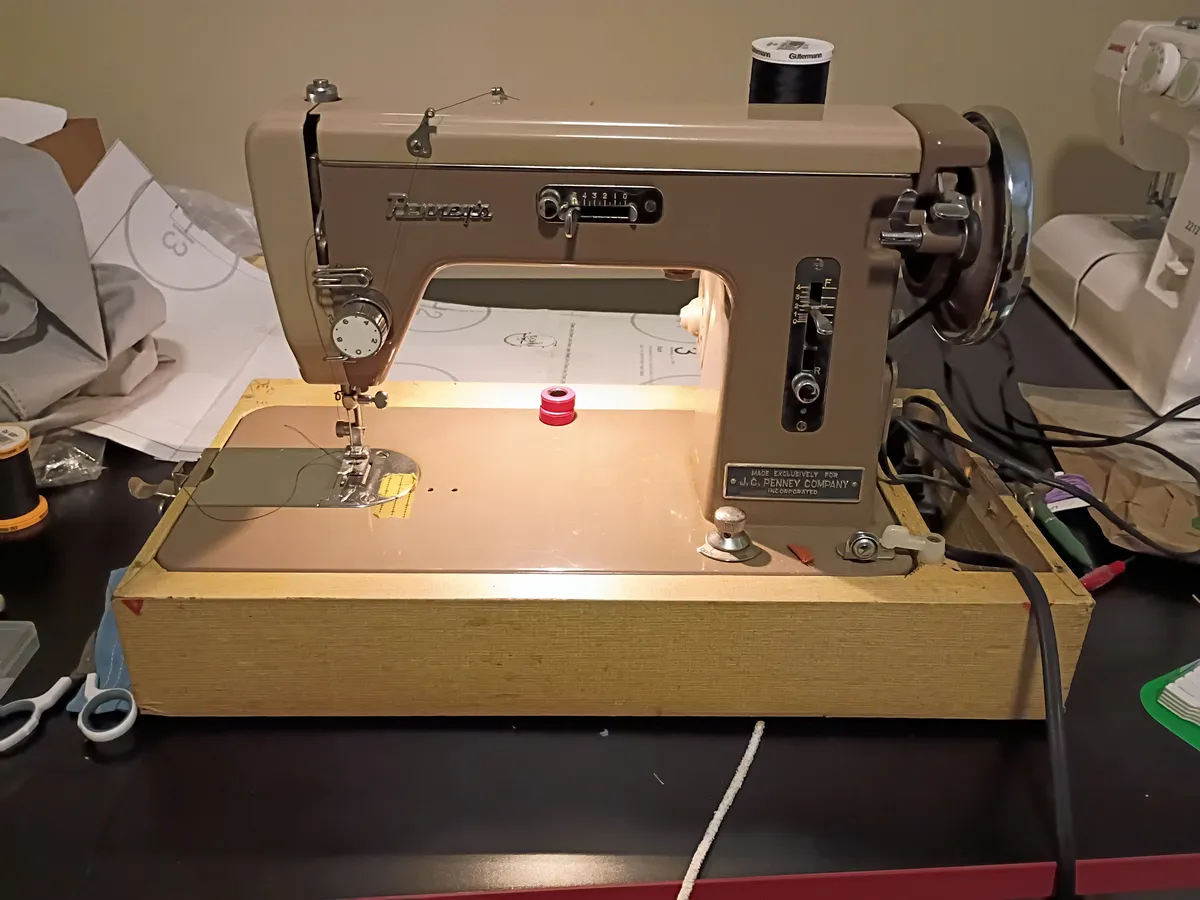 J. C. Penny model 605 sewing machine