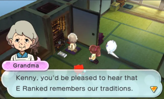 Grandma: Kenny, you'll be please to hear that E-Ranked remembers our Family traditions