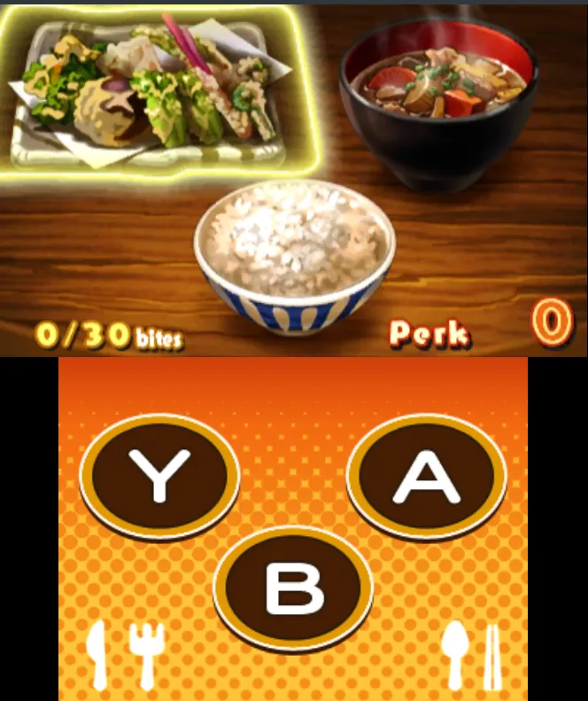 A rhythm based food minigame