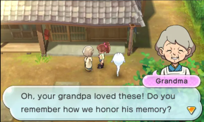 Grandma: Oh, your grandpa loved these! Do you remember how we used to honor his memory?