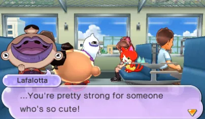 Lafalotta: You're pretty strong for someone who's so cute!