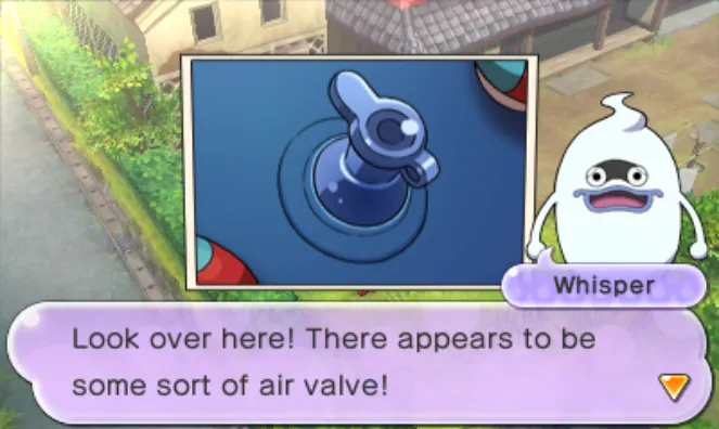 Meganyans body has a big valve. What for, I wonder?