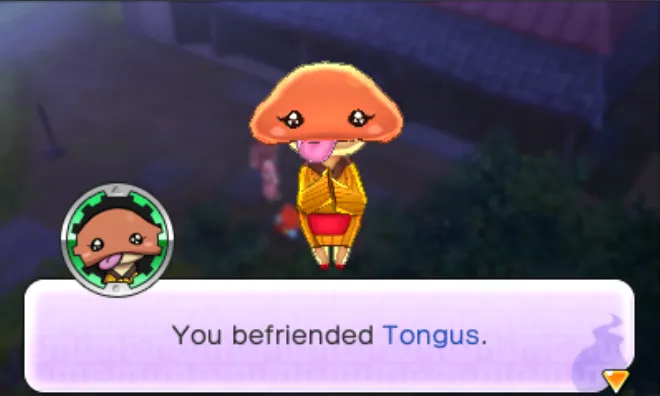 Tongus wants to be our friend.