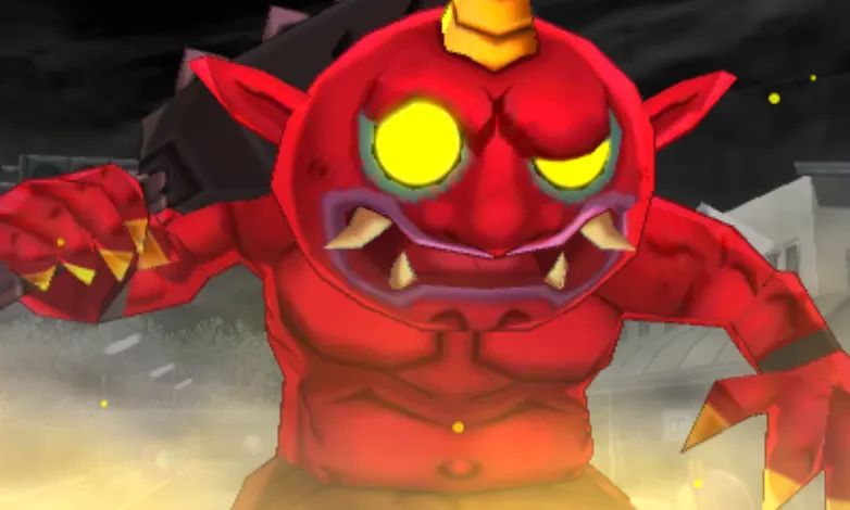The big red oni, gargaros