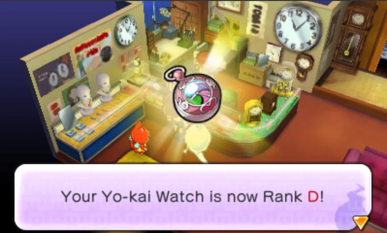 Our watch is now D-Rank!