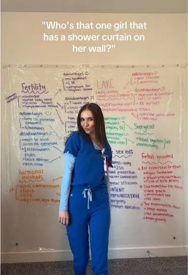 shower curtain notes