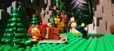 a couple of lego