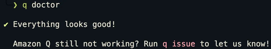 Q Chat Command
