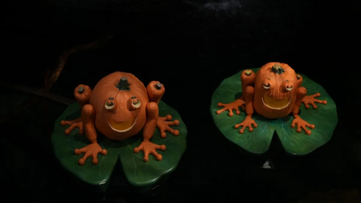 pumpkin frogs