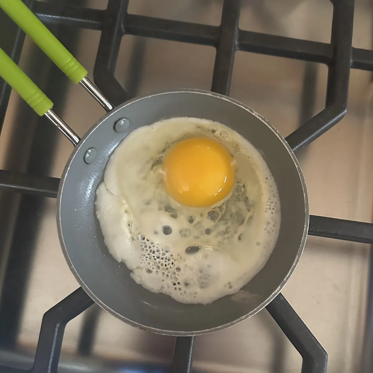 egg in pan