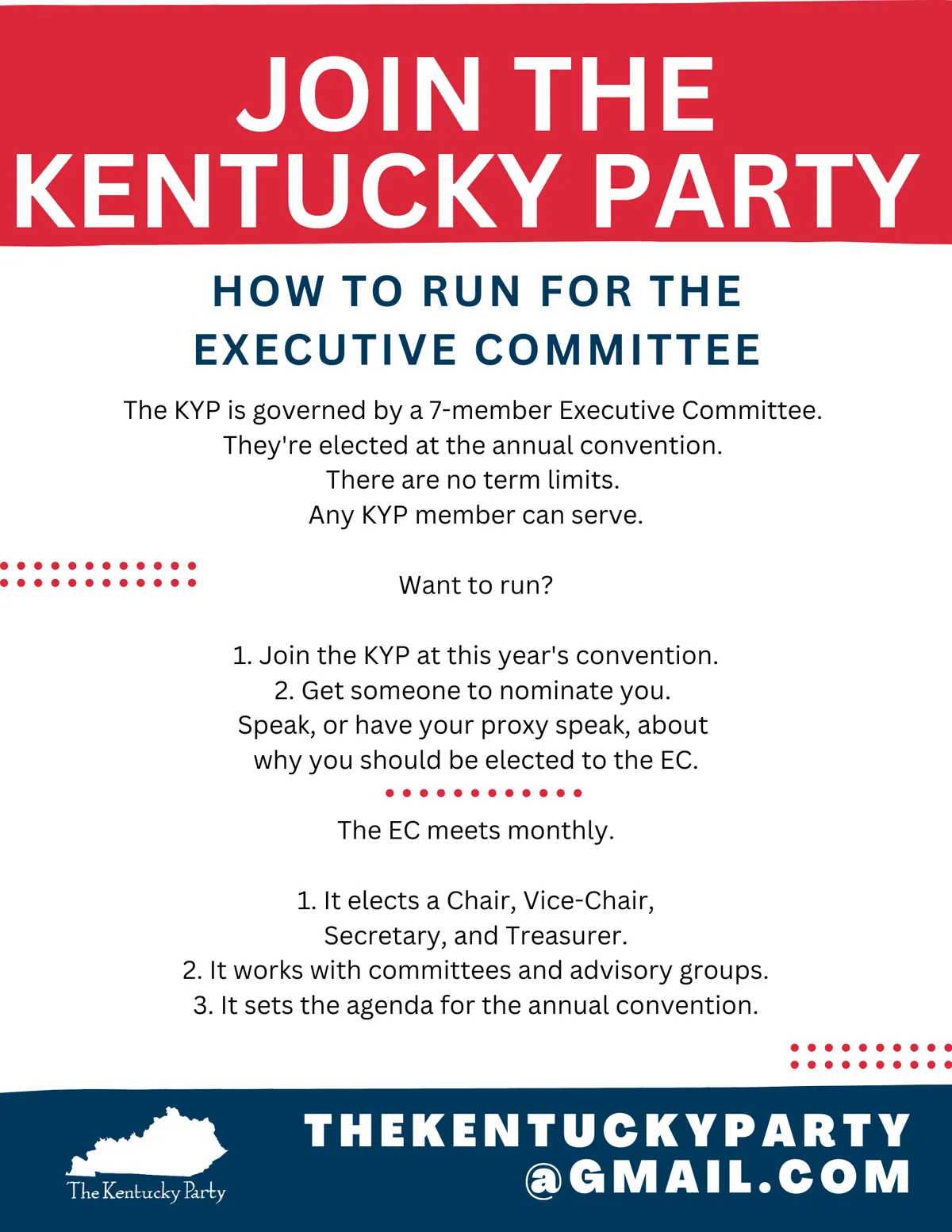 Join the Executive Committee
