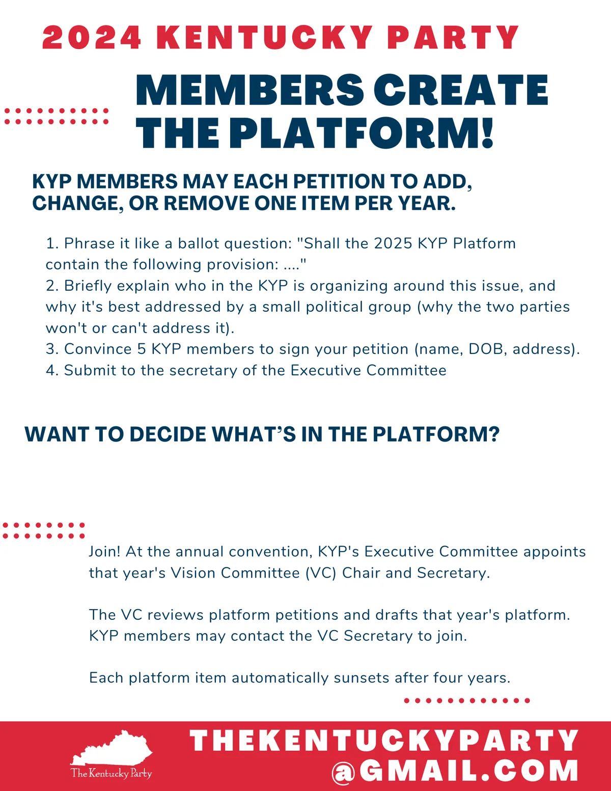 Contribute to the platform