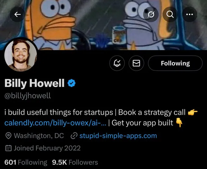 Billy Howel bio