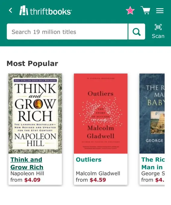 Book prices online