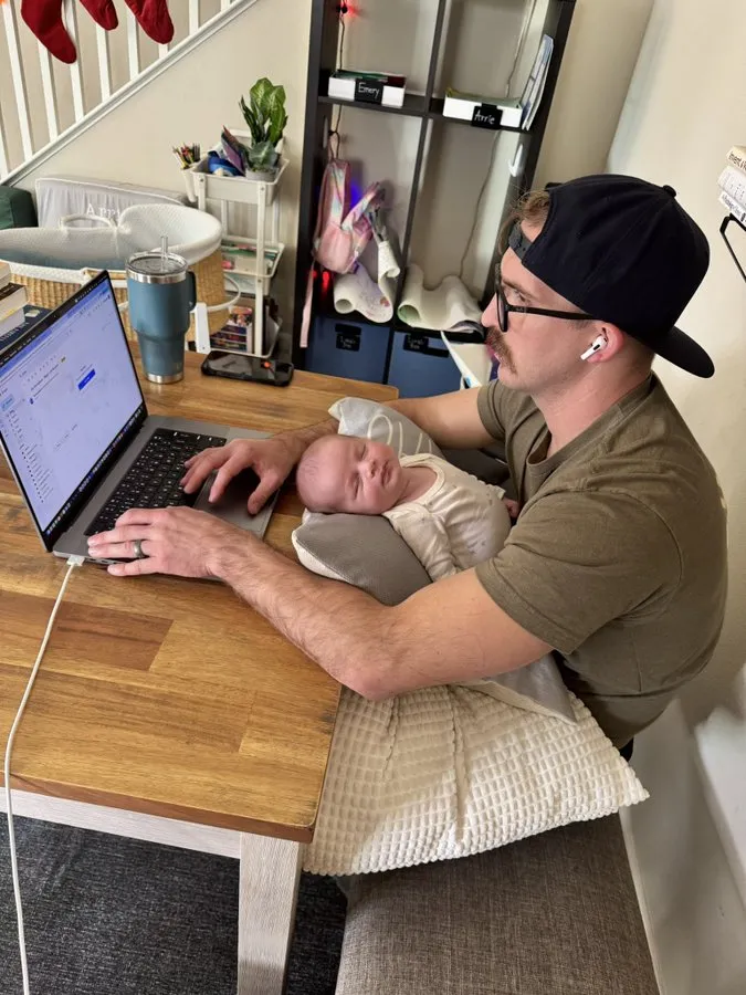 Brooks and dad